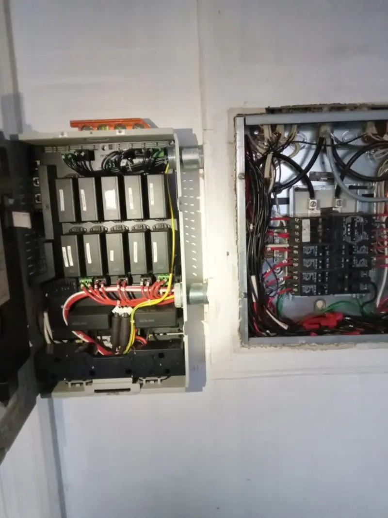 Electrical panel upgrade completed for Ring Doorbell Installation in Upper Nazareth